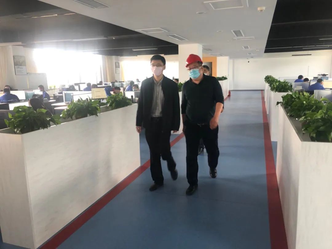 研究院领导到青岛达能环保设备股份有限公司调研交流(图3)